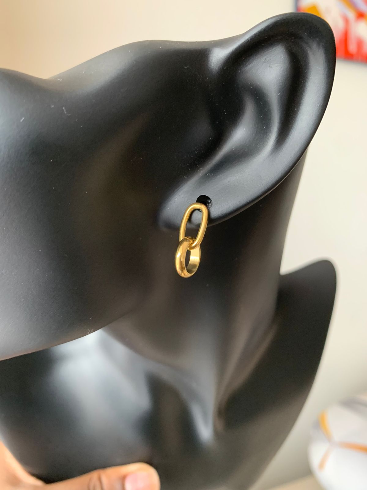 18K Gold Diamond Bangle view 3